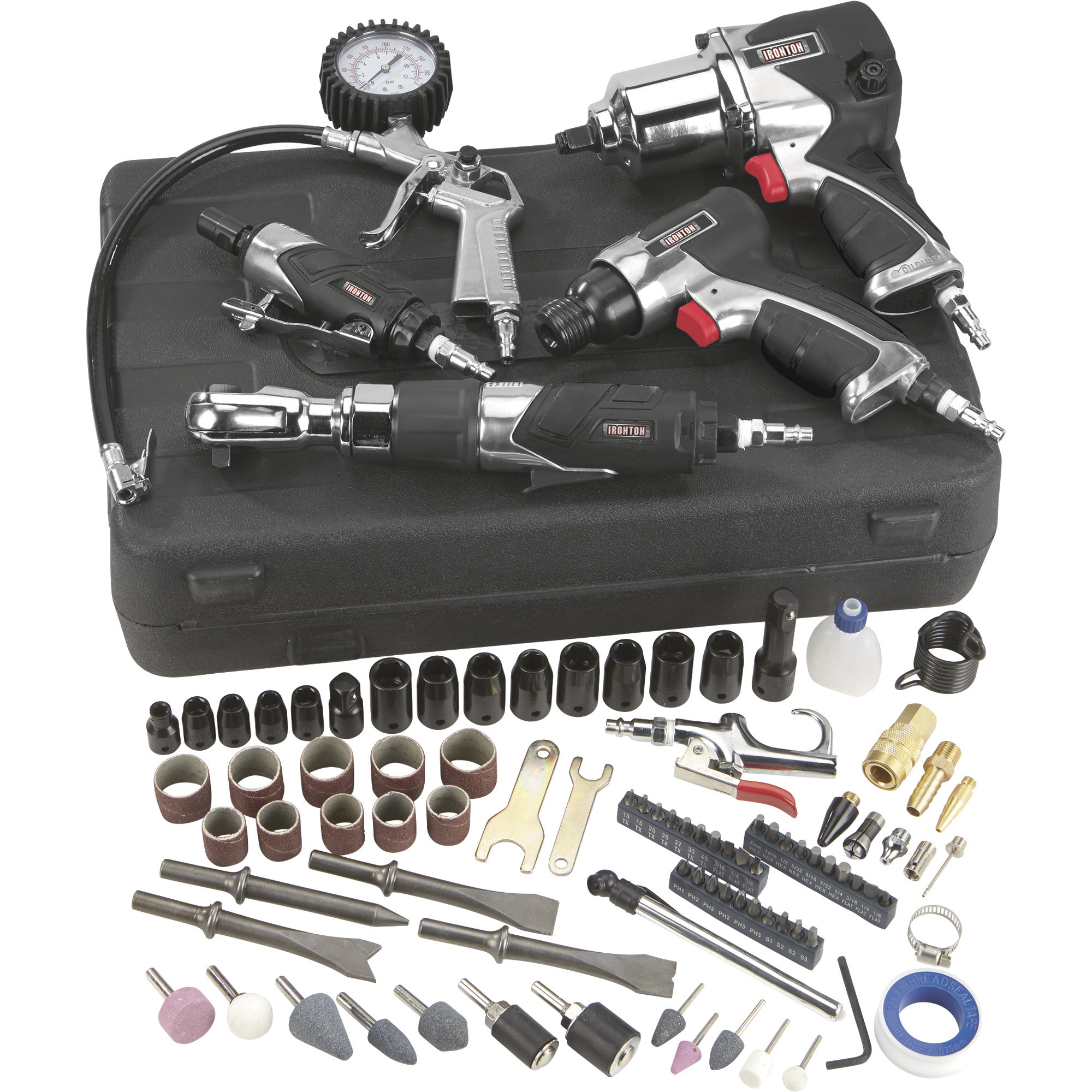 Ironton Air Tool Kit, 100Pc. Northern Tool